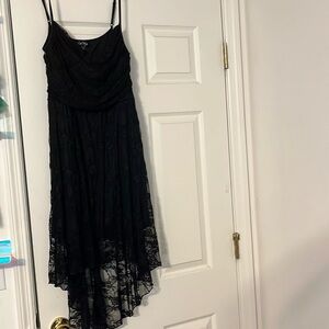 Black lace Love Regin Dress